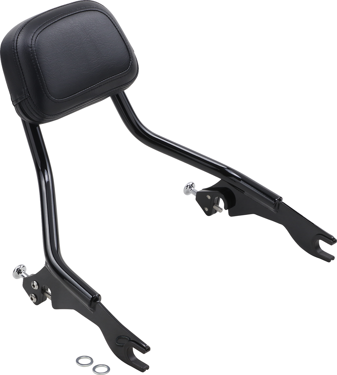 Detachable Backrest - Black - Short - FLH/FLT