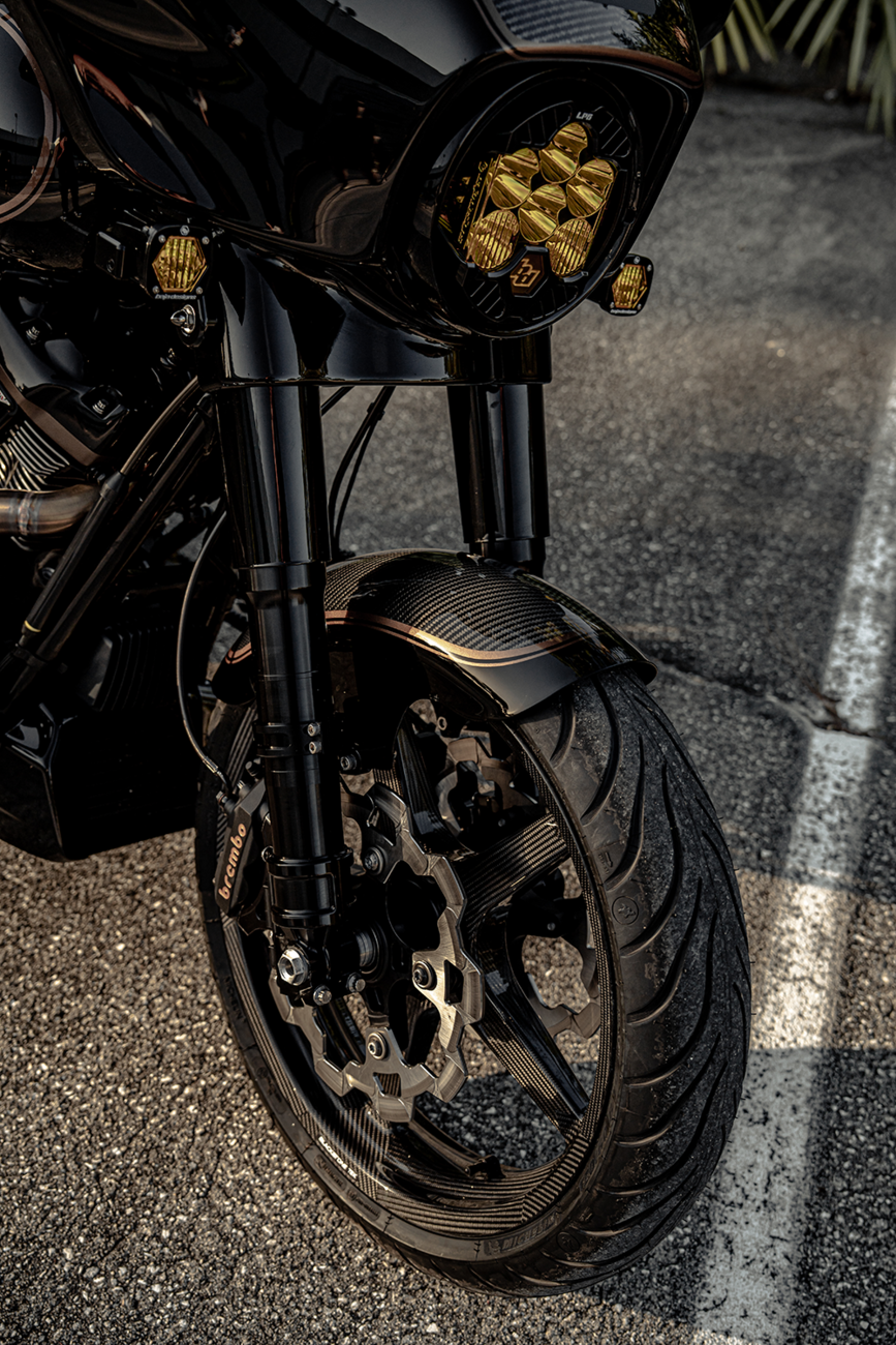 Carbon Front Mid Length Fender