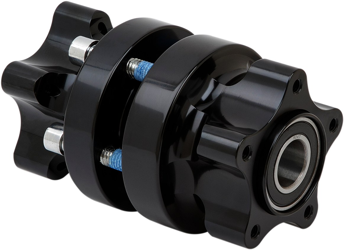Hub - Cartridge - Front/Dual Disc - Black - Fat Bob