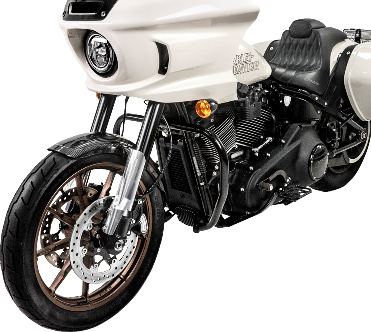 Front Fender Adapter - Raw - FXLRS/T