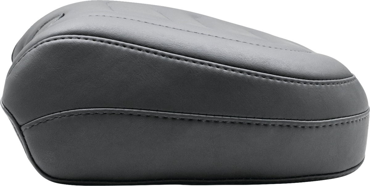 Passenger Touring Seat - Black - Trapezoid Stich - FXFB/FXFBS