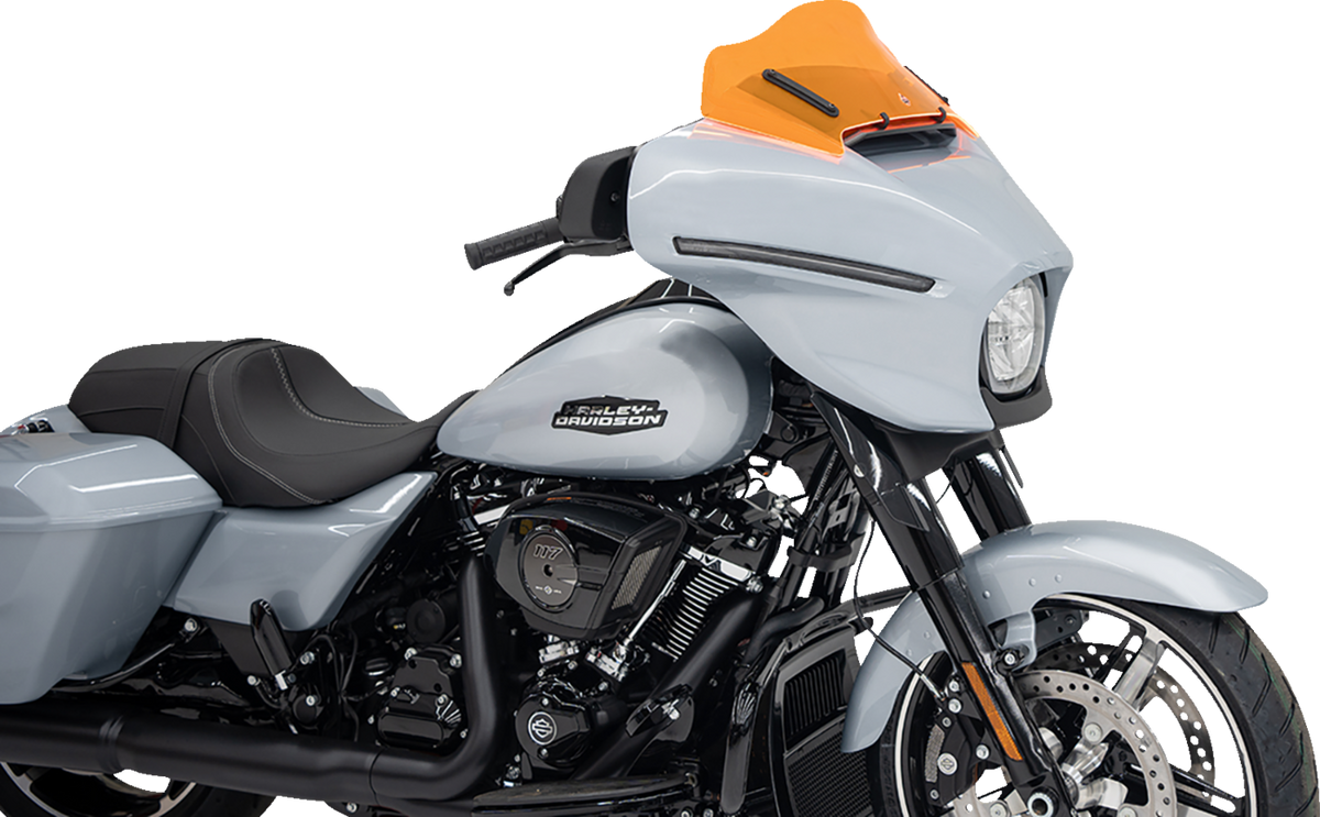 Ice Flare® Windshield - 8" - Orange Ice - FLHX