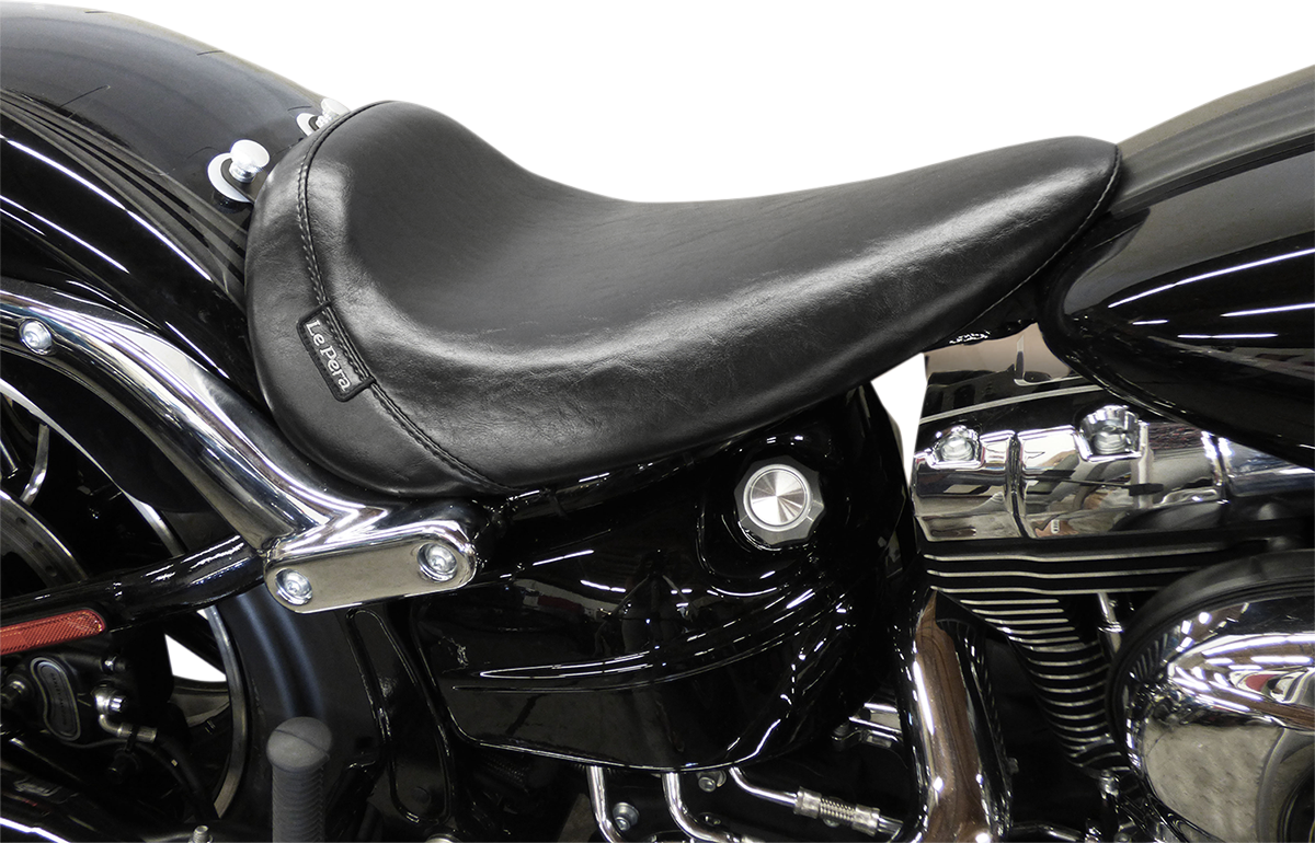 Bare Bones Solo Seat - Smooth - Black - FXSB '13-'17