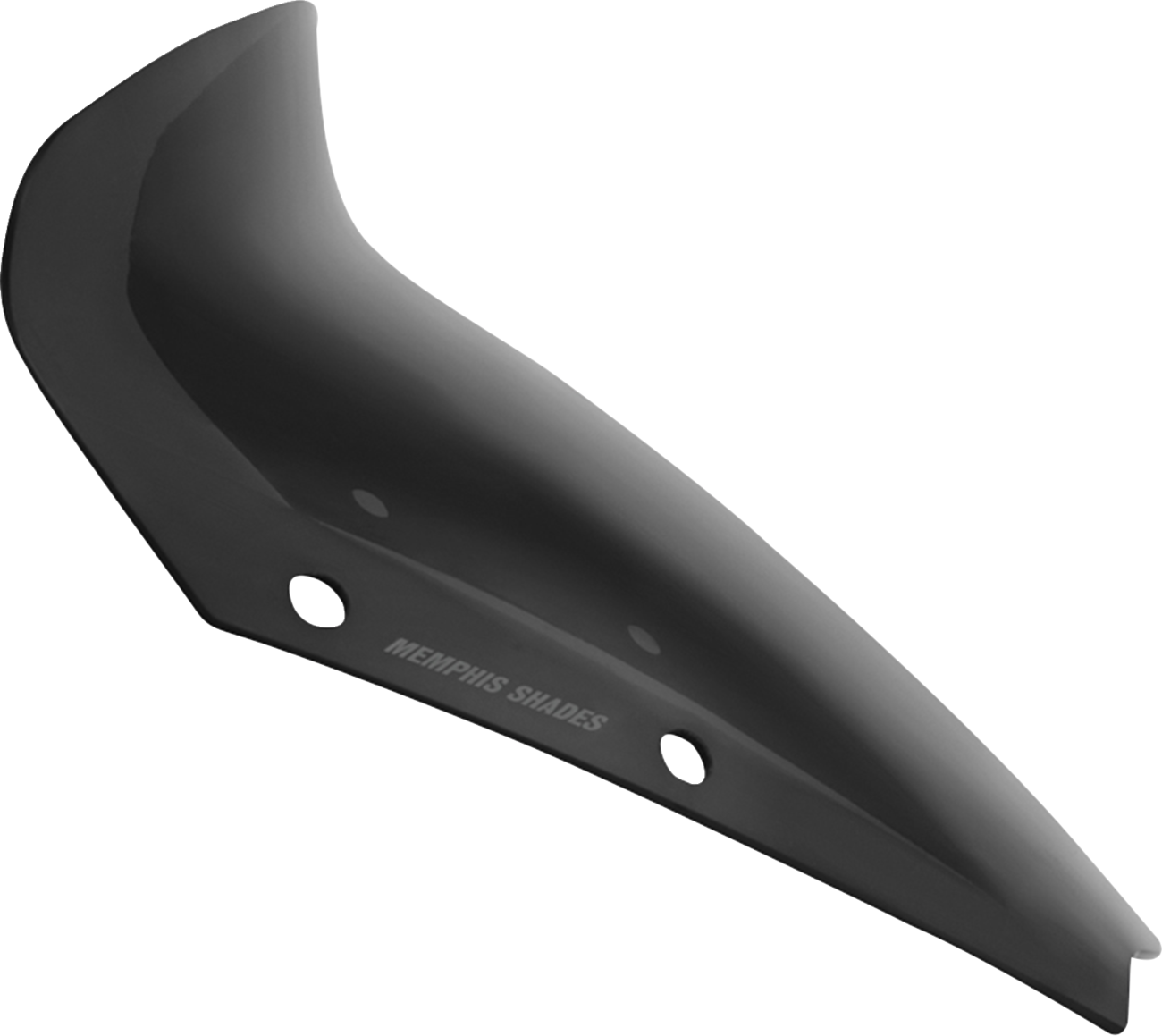 Spoiler Windshield - 5" - Dark Black Smoke - FLHX