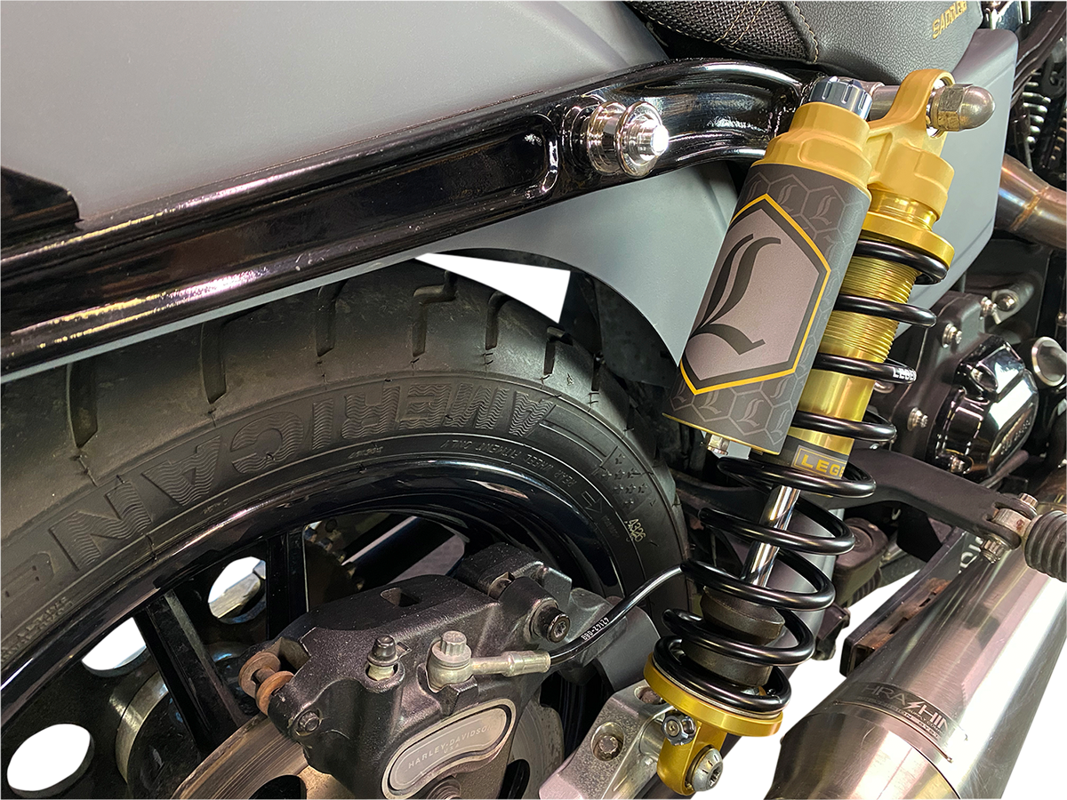 REVO ARC Piggyback Shocks - 13" - Standard - Gold - '99-'17 Dyna