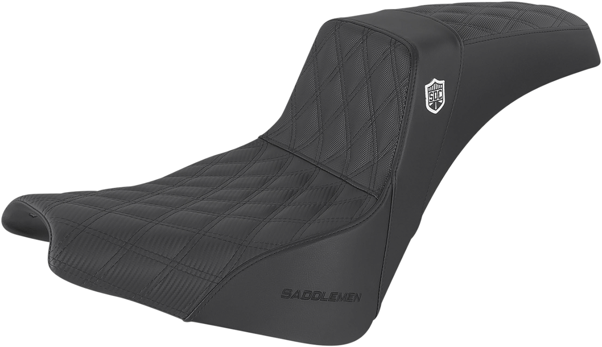 Pro Series SDC Performance Seat - W/O Backrest - Lattice Stitch/Lumbar Gripper - FX '18-'24