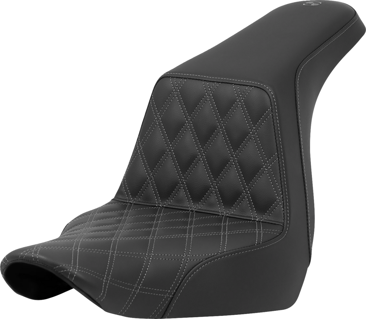 Step-Up Seat - Front Lattice Stitch - Gray Stitch - FXLR/FLSB '18-'24