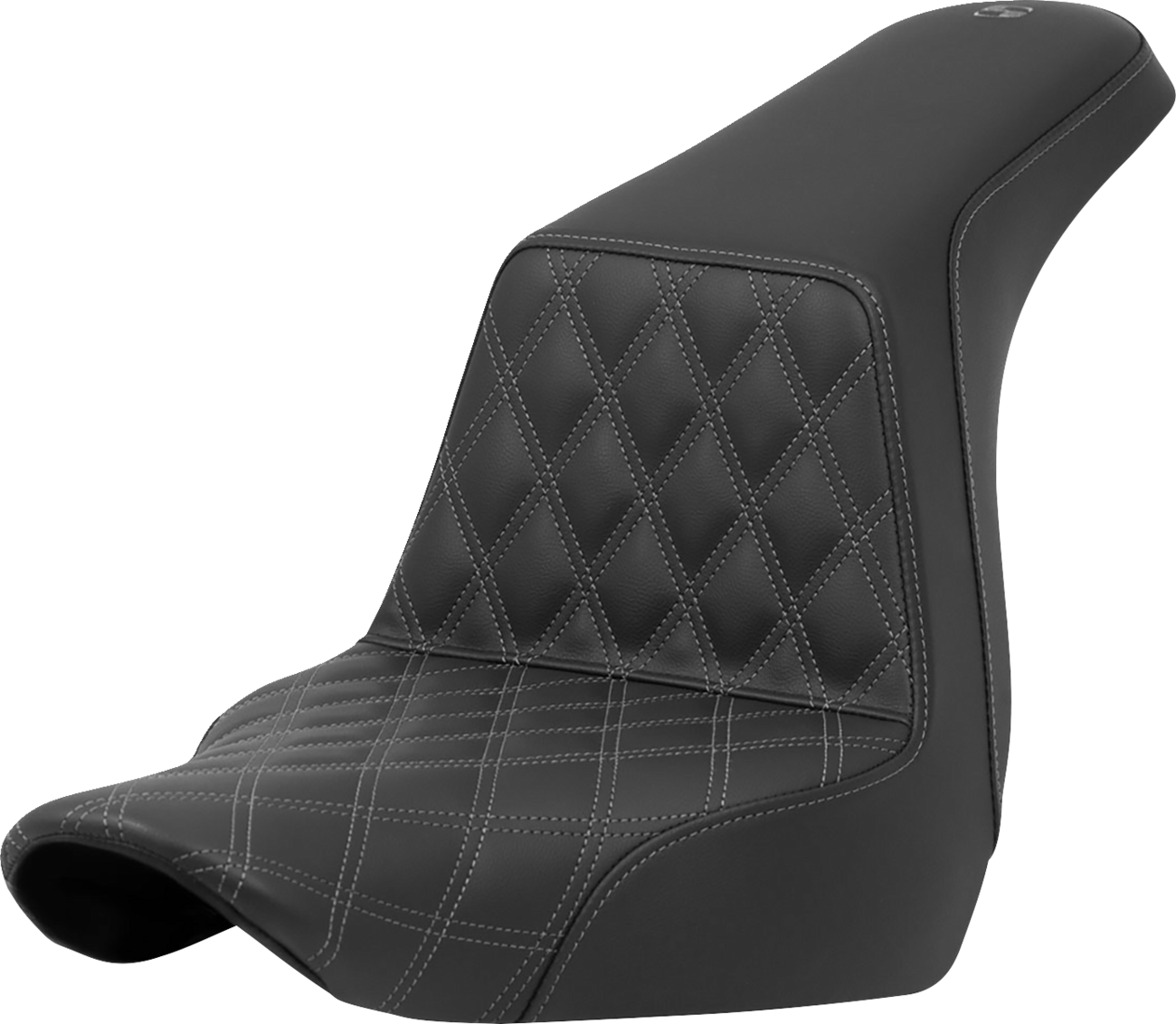 Step-Up Seat - Front Lattice Stitch - Gray Stitch - FXLR/FLSB '18-'24