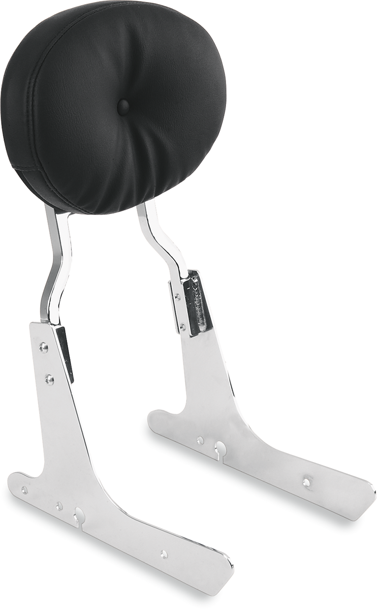 Oval Sissy Bar Pad - Black - Pillow