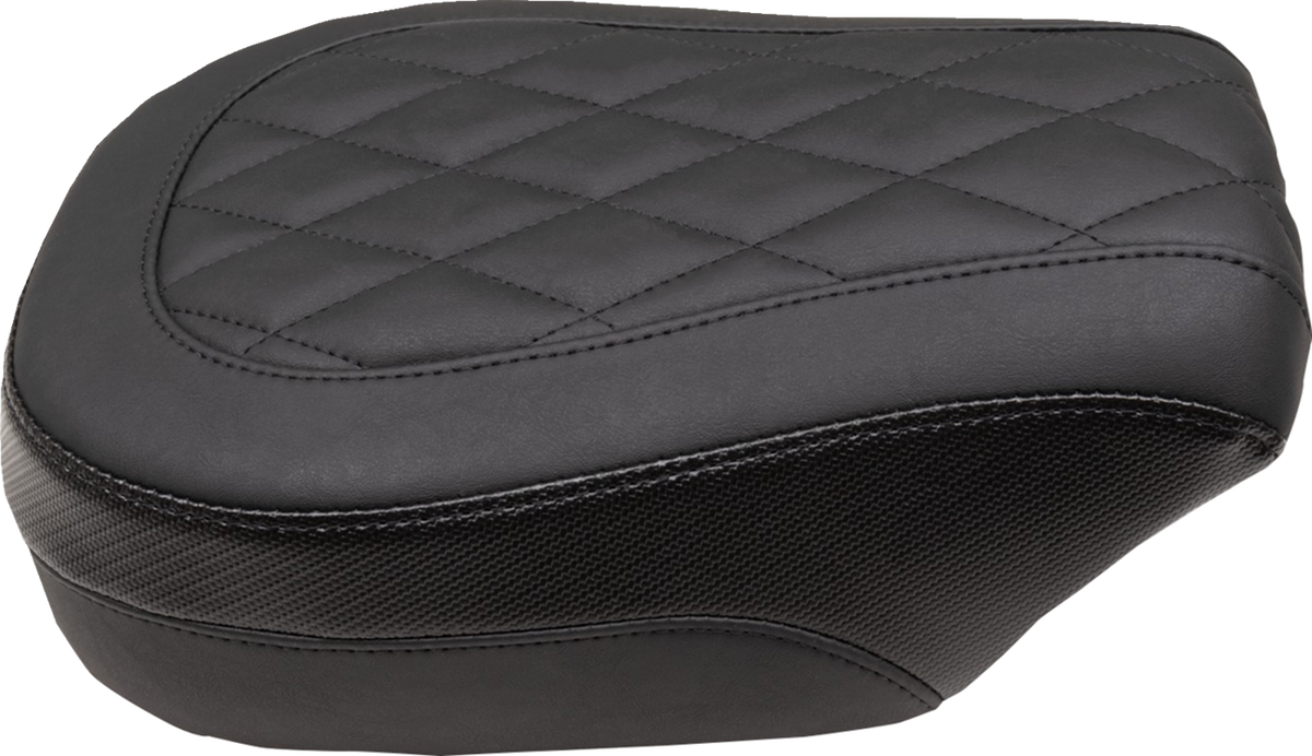Solo Touring Seat - Passenger - Black - Diamond Stich - Chief '22-'23