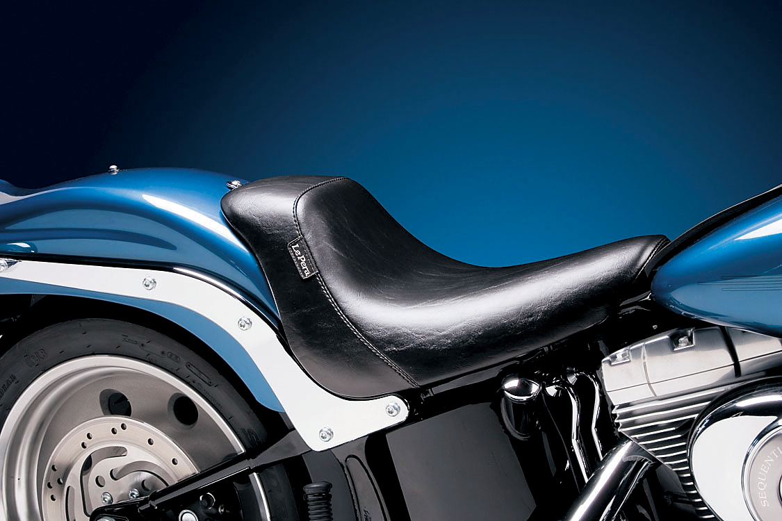 Bare Bones Solo Seat - Smooth - Black - FL/FX '06-'17