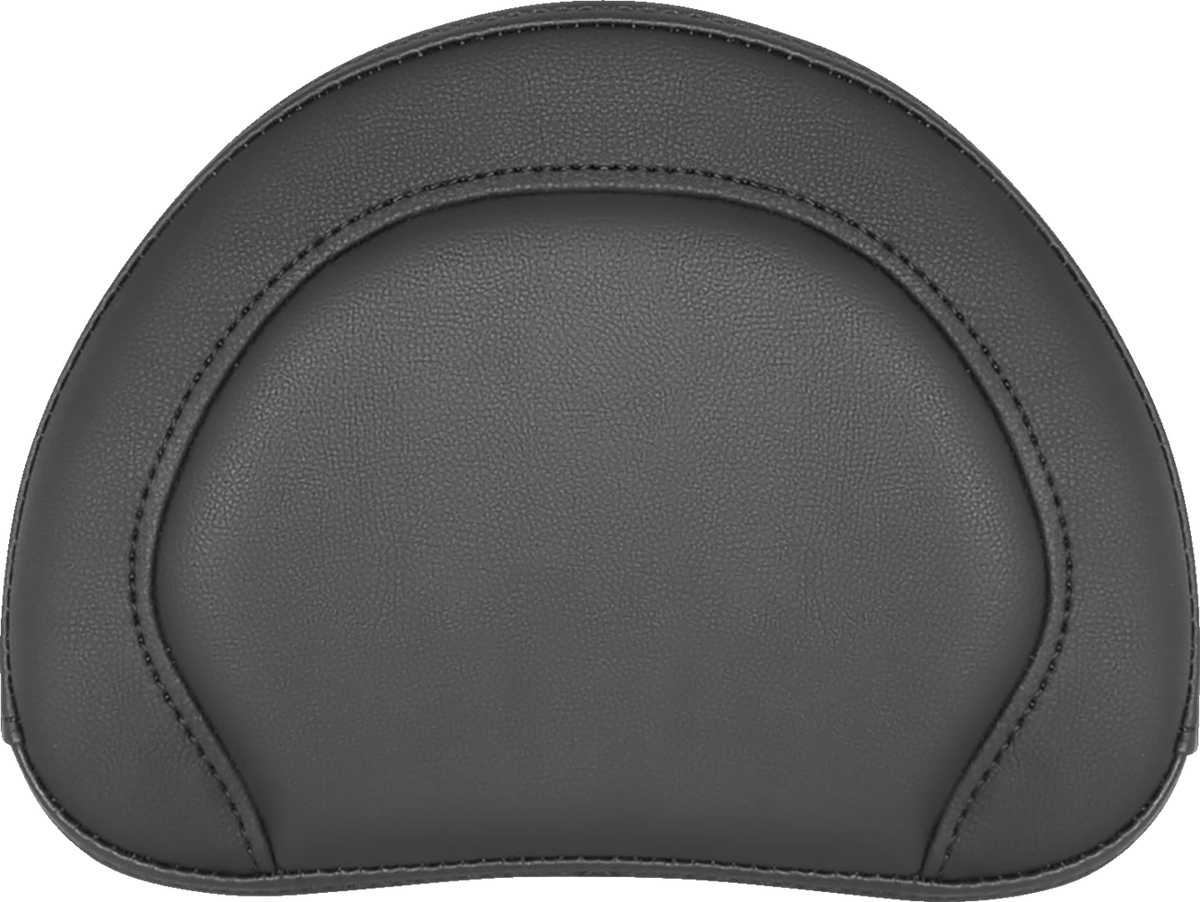 RoadSofa™ Sissy Bar Pad - Black W/ Black Stitching - Universal