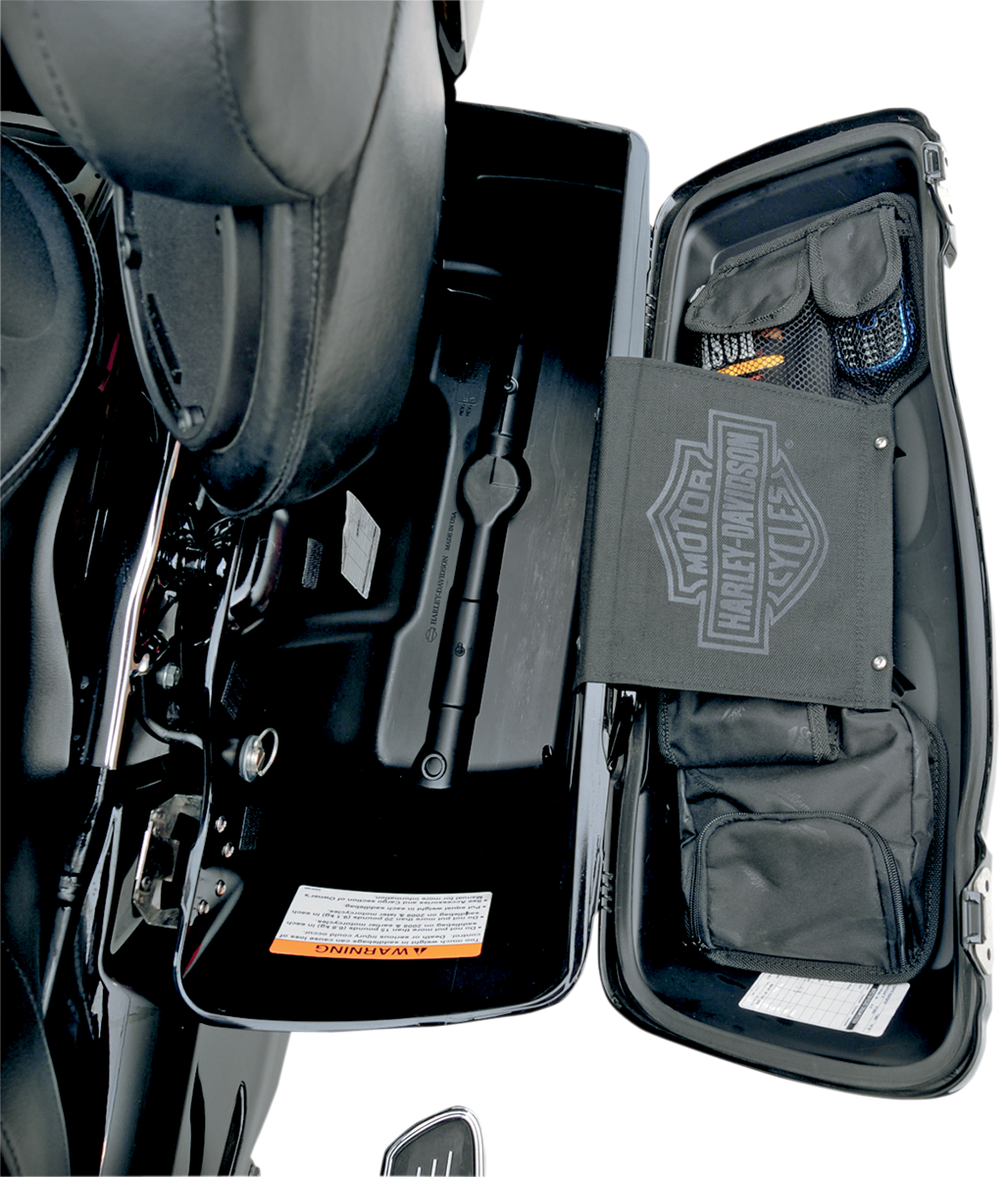 Saddlebag Lid Organizer