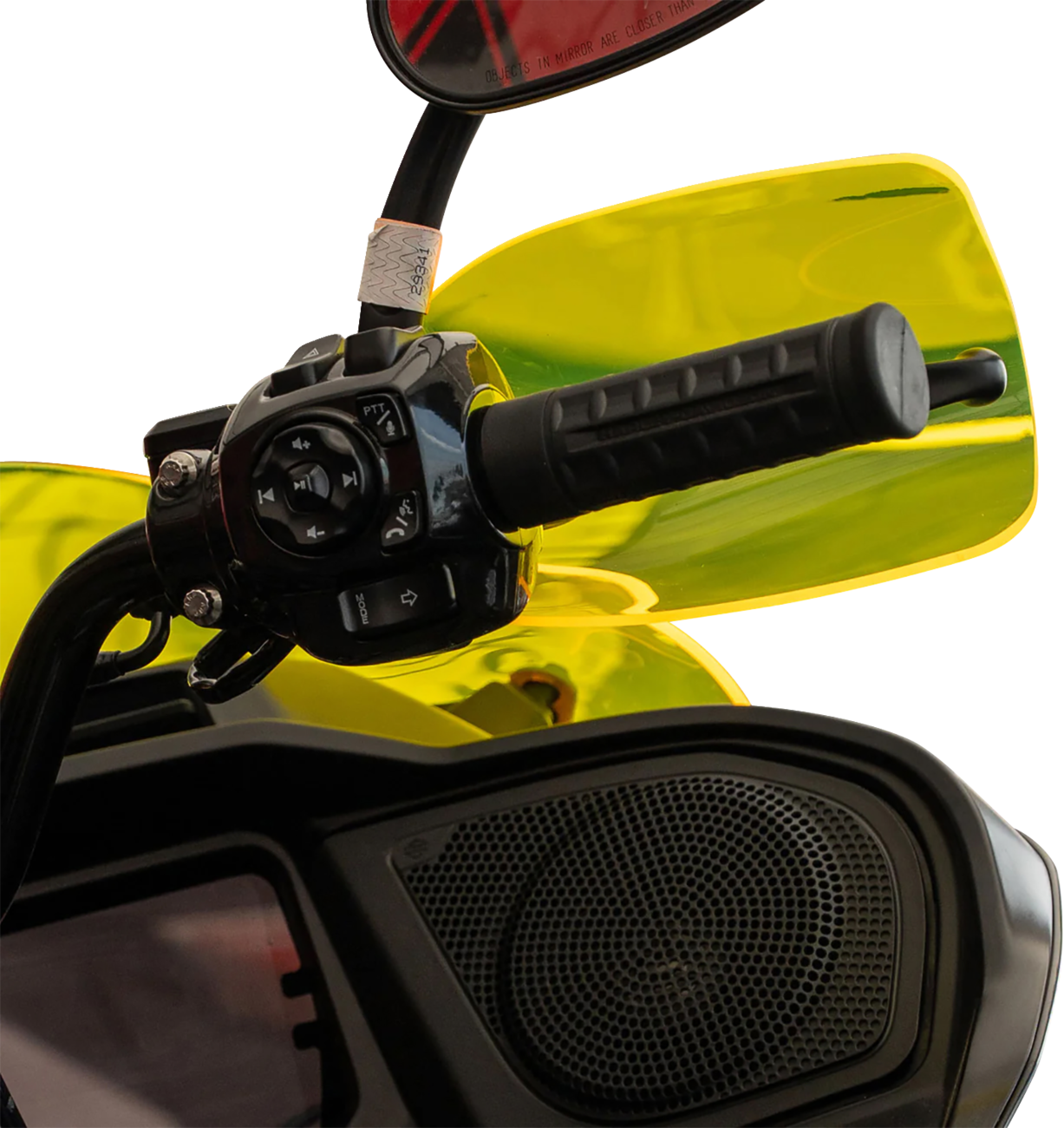 Flare® Handguards - Harley-Davidson Cable Clutch - Yellow Ice
