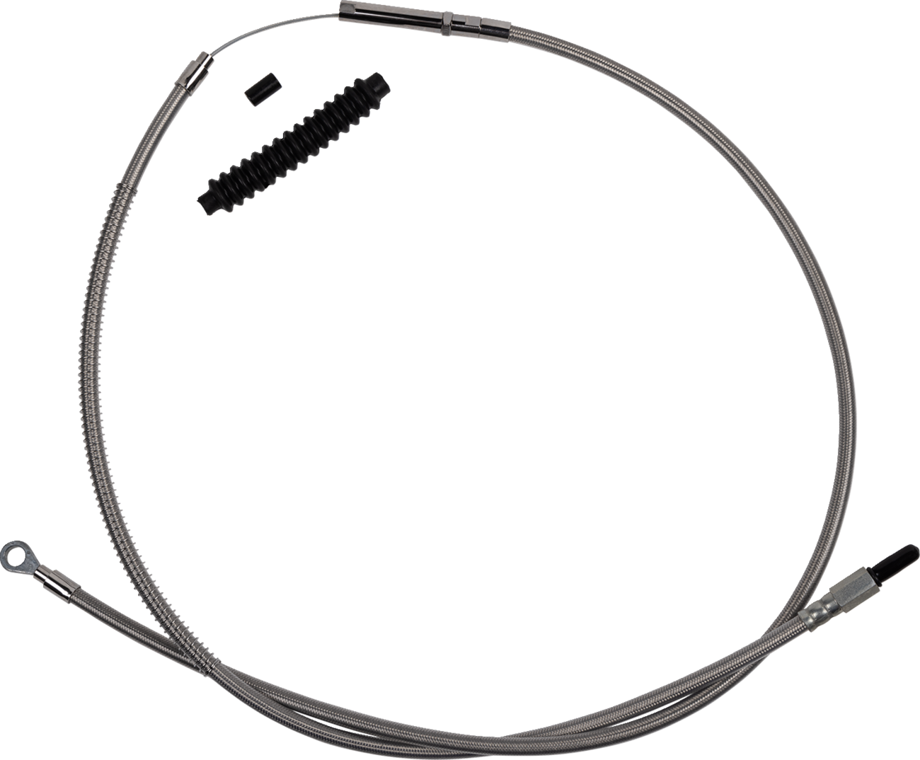 High-Efficiency Stainless Steel Clutch Cable For Harley-Davidson - Standard - '18-'23 Softail