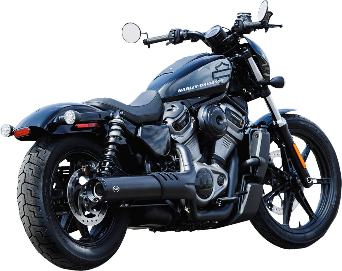 4-1/2" Grand National Slip-On Muffler - Black - RH975 Nightster