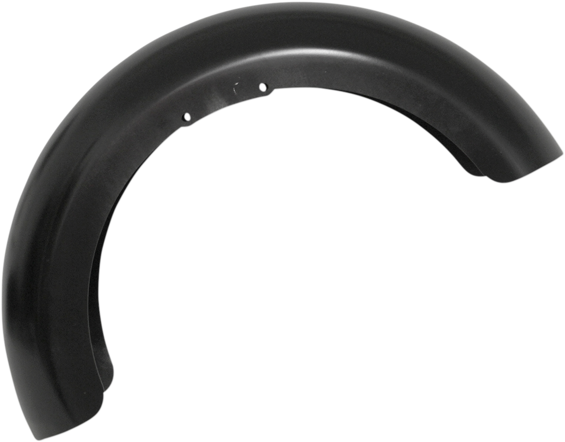 Wrapper Front Fender - Black - 18" - HD Softail