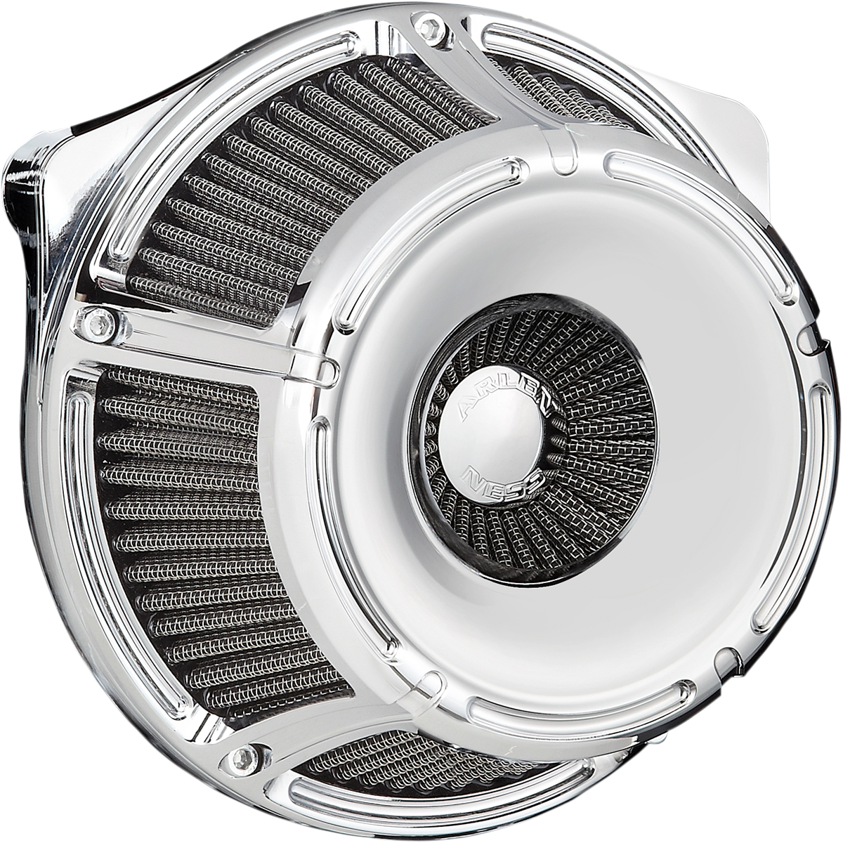 Inverted Series Air Cleaner Kit - Chrome