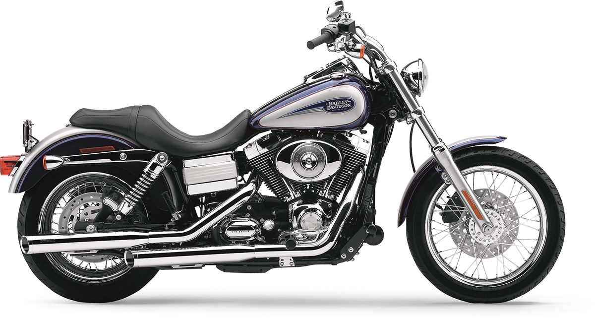 3" Slashcut Slip-On Mufflers - Chrome - '95-'17 FXD