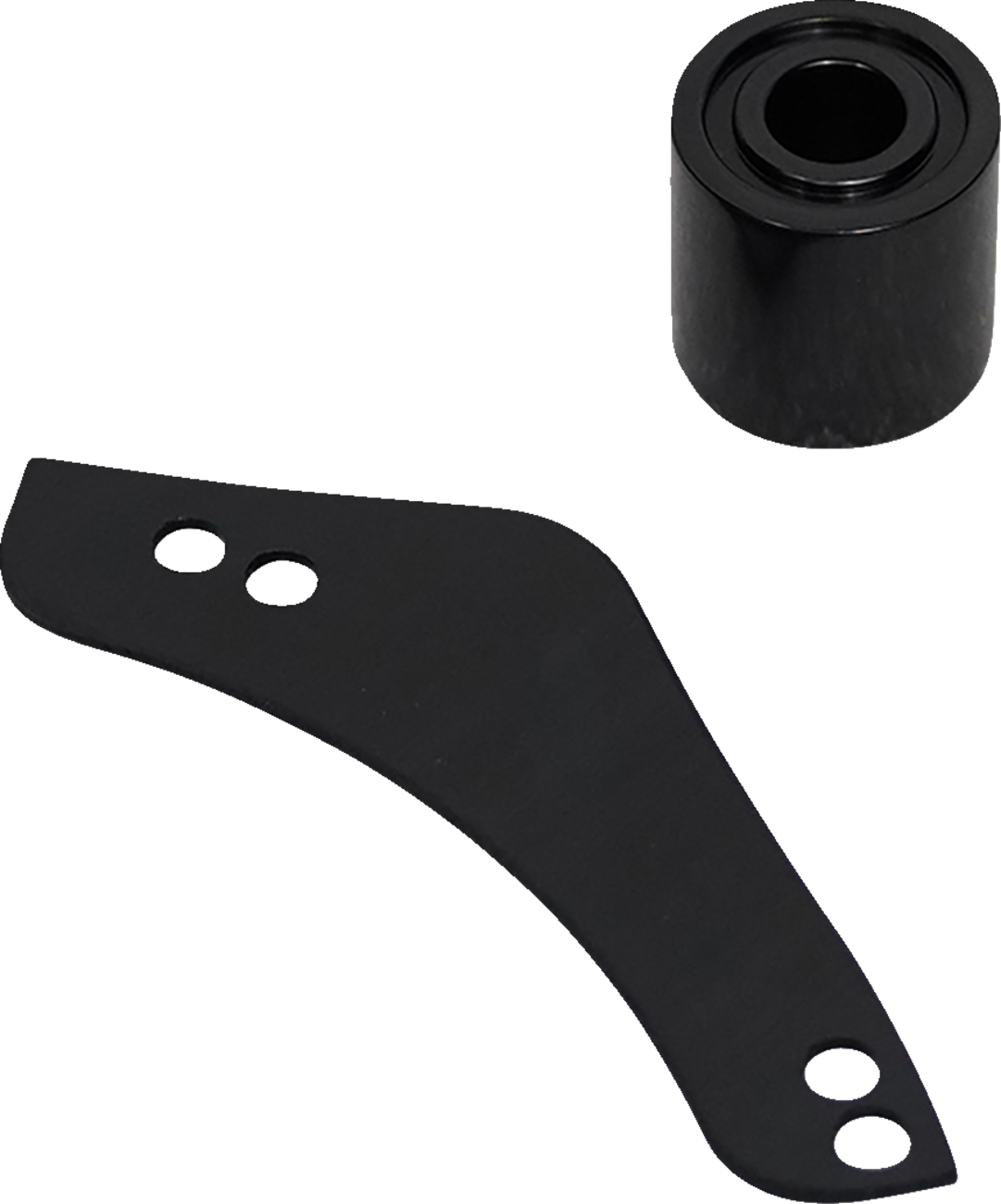 Replacement Breather Bolt Cover Plate - Inverted/Method/Clear Tear/Sidekick - Left - Black