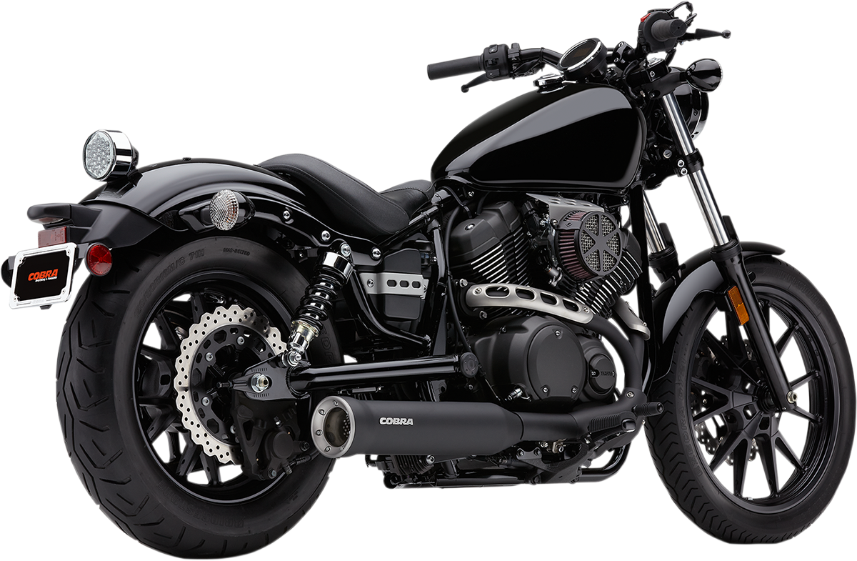 4" Slip-On Muffler - Black - XV950 Bolt