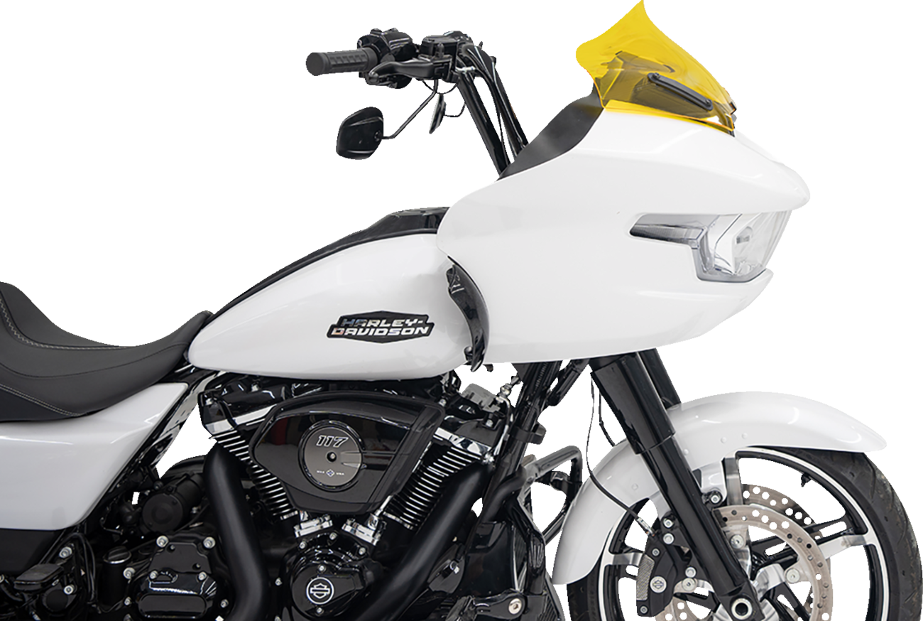 Kolor Flare® Windshield - 10" - Yellow - '23-'25 FLTRX