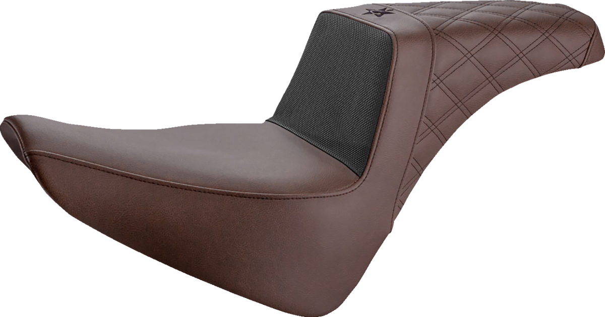 Unknown Industries Seat - Front Carbon Fiber/Black Gripper Lumbar/Rear Lattice Stitch - FL '18-'22
