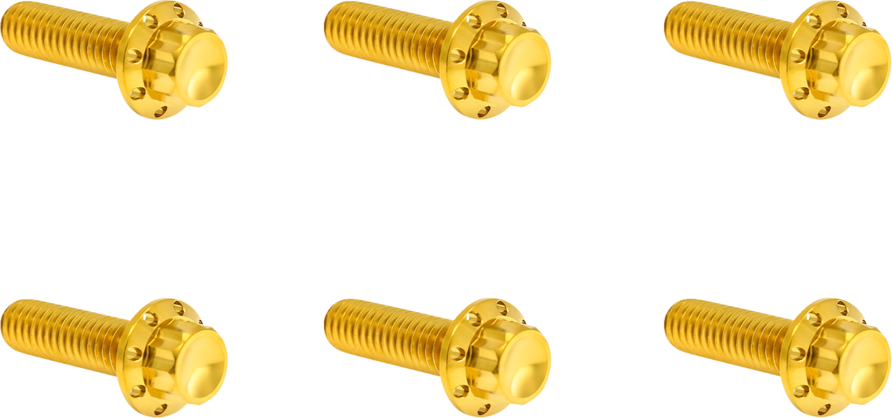 Bolt Kit - Transmission Top Cover - 12-Point - Titanium - Gold