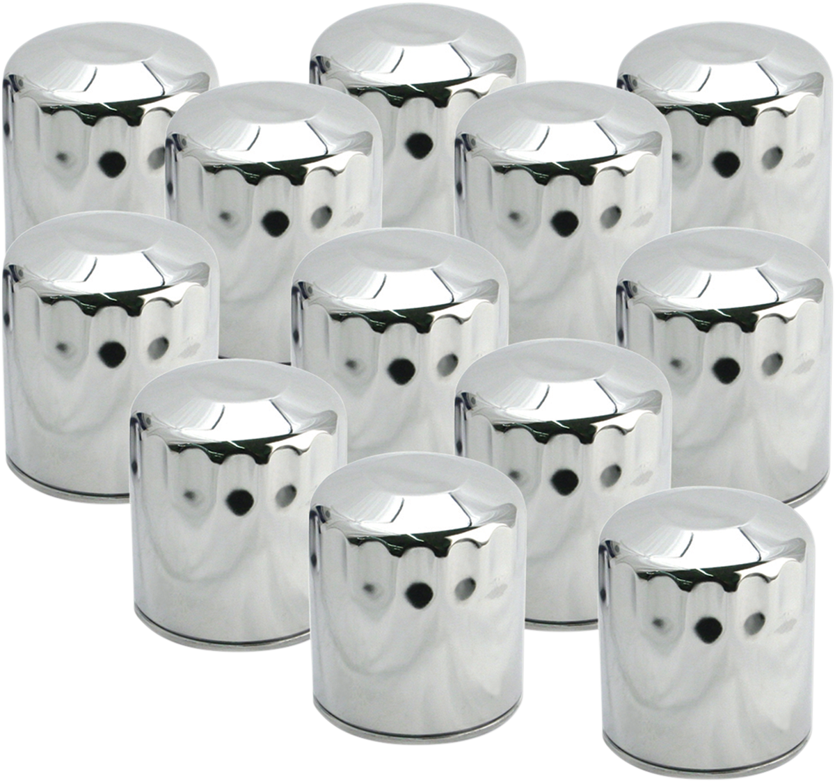 Oil Filters - Chrome - 12-Pack