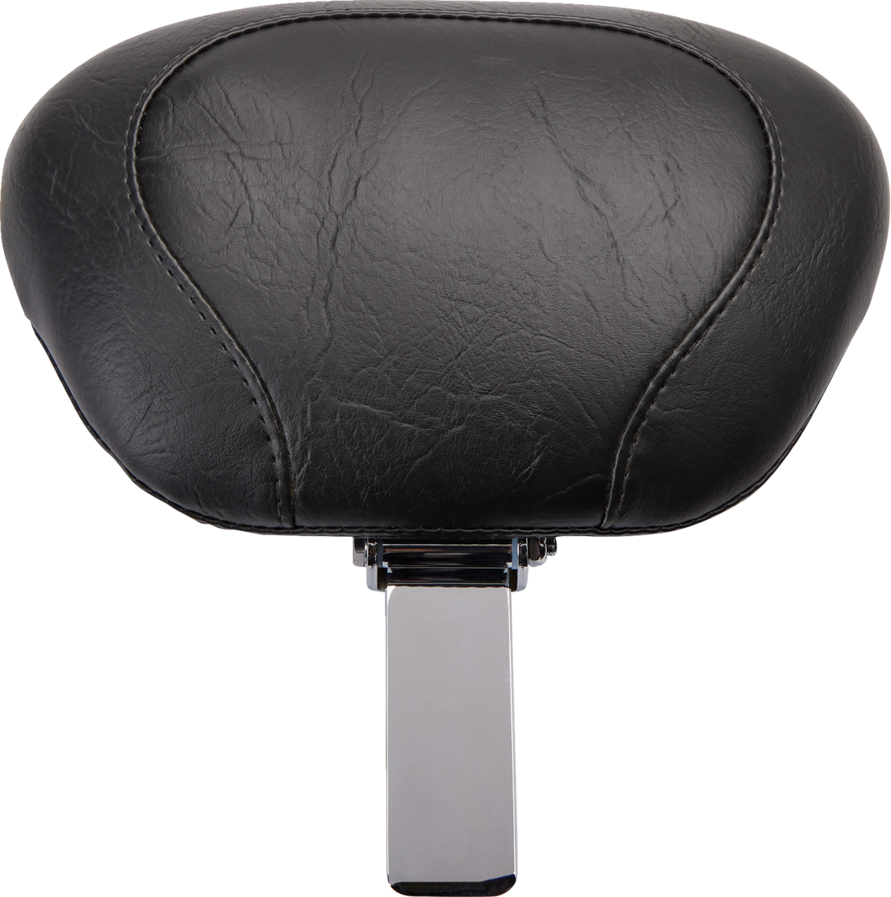 Wide Solo Seat - With Backrest - Black - Studded W/ Concho - XL '04-'21