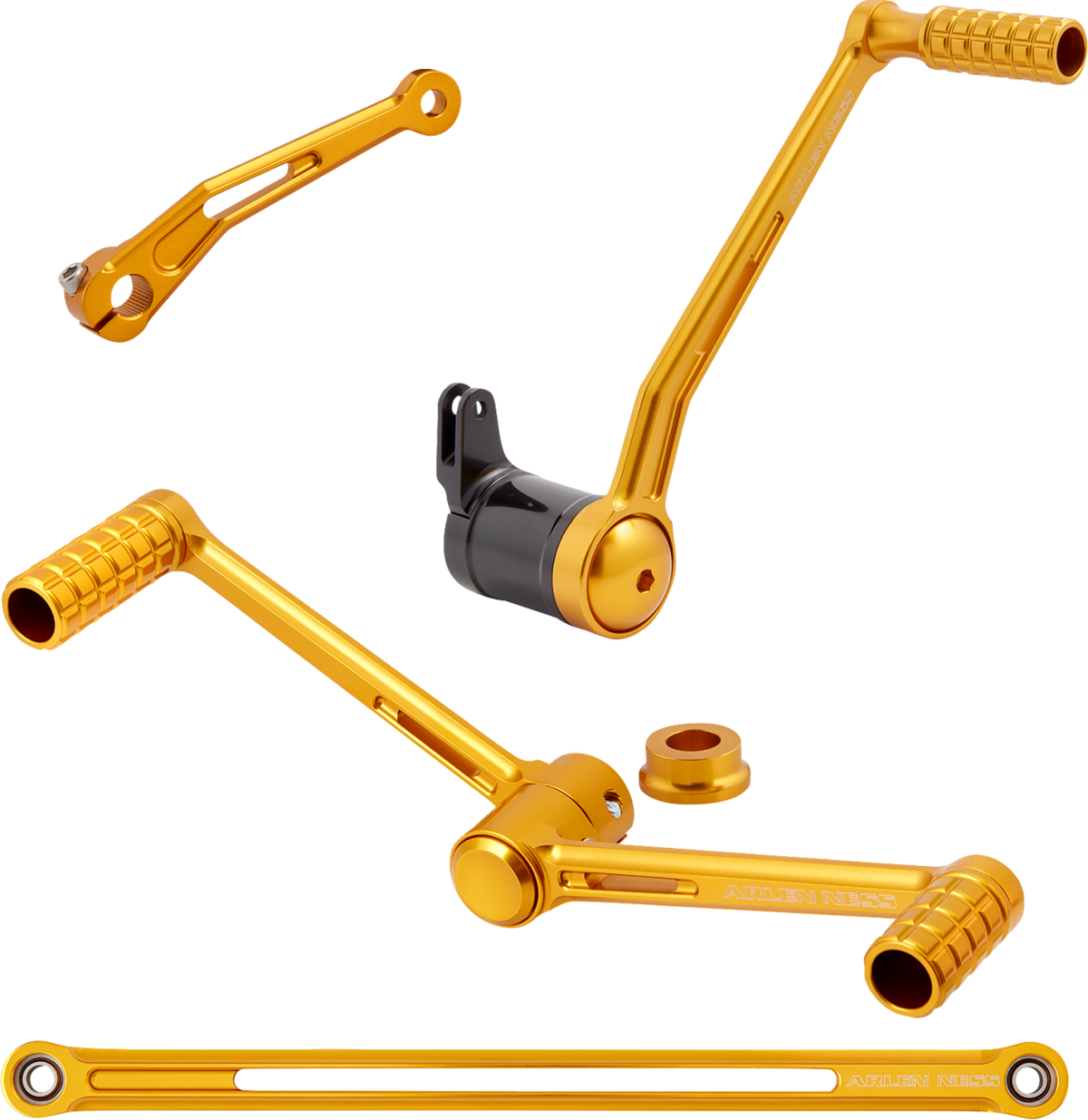 SpeedLiner Foot Control Kit W/ Heel/Toe Shifter - Gold