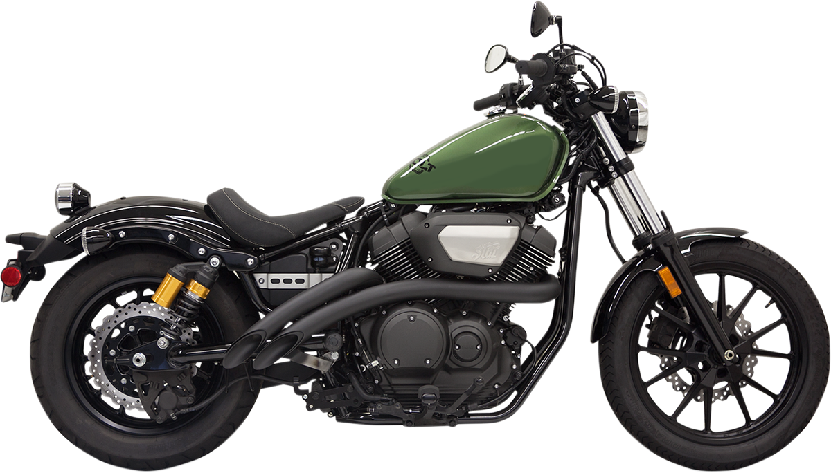 Sweeper Exhaust - Black - Bolt