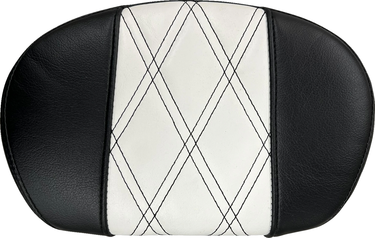 Sissy Bar Pad - Medium - GT1/HR1 Inlay - Black/White