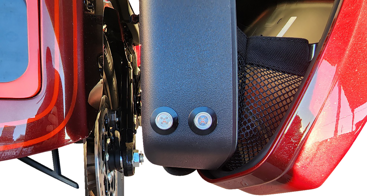 Lightning Bolts Kit - Run/Brake/Turn - Black