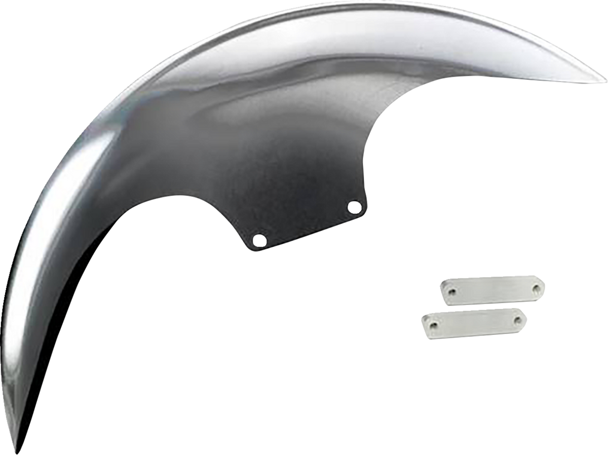 Cafe Front Fender - 21" - Satin Adaptors