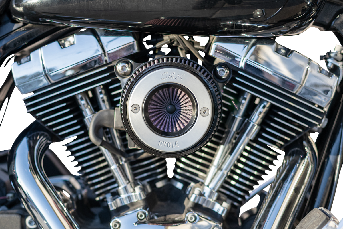 Air Stinger Stealth Air Cleaner Kit - Chrome Ring