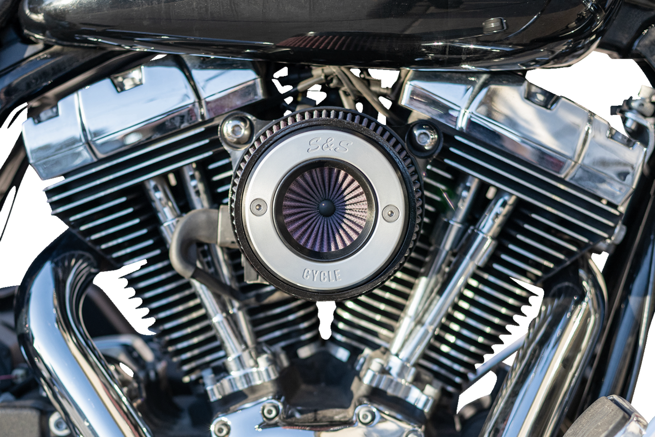Air Stinger Stealth Air Cleaner Kit - Chrome Ring