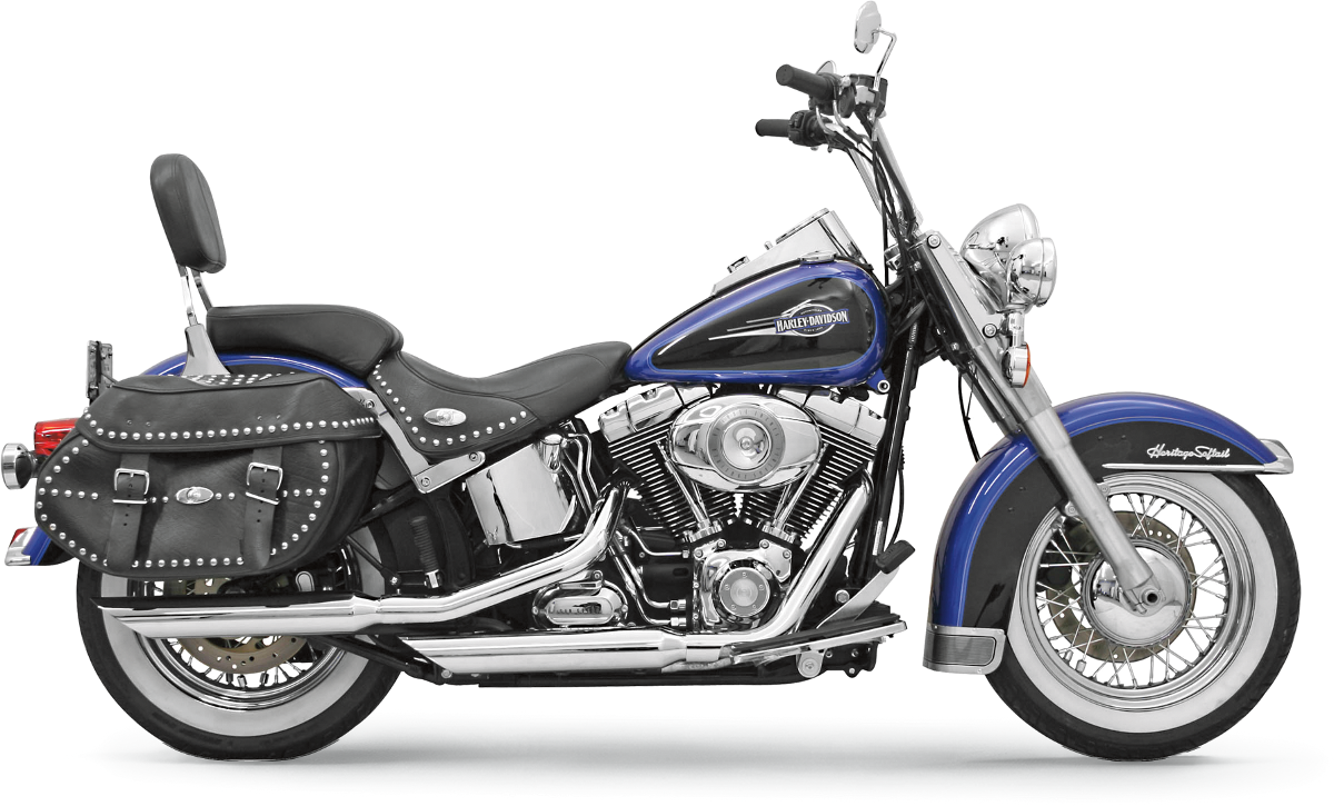 3" Firepower Series Slip-On Mufflers - Chrome - Slash-Down - Softail '07-'17