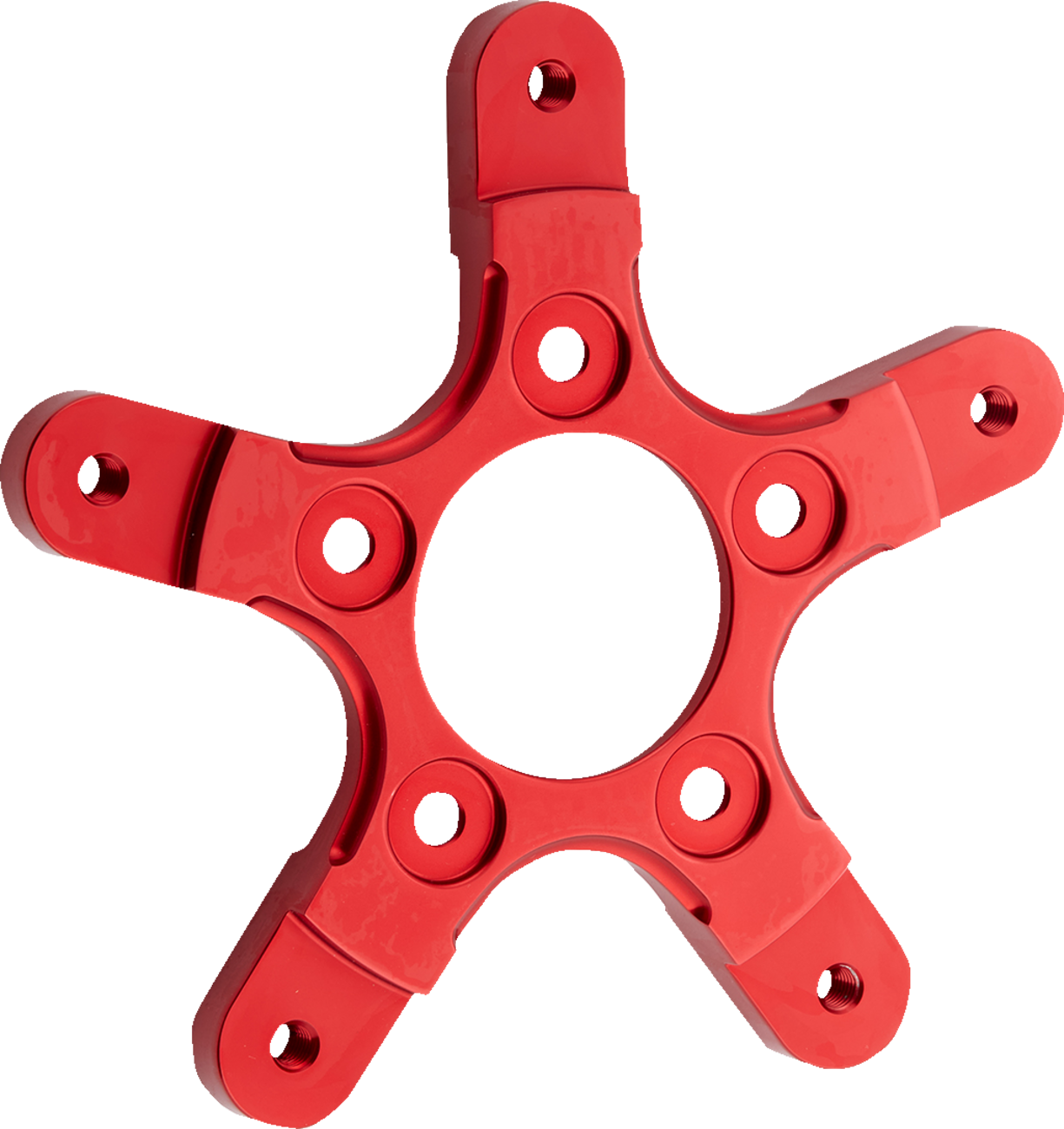 Rotor Mount - Ness Wheel - Red