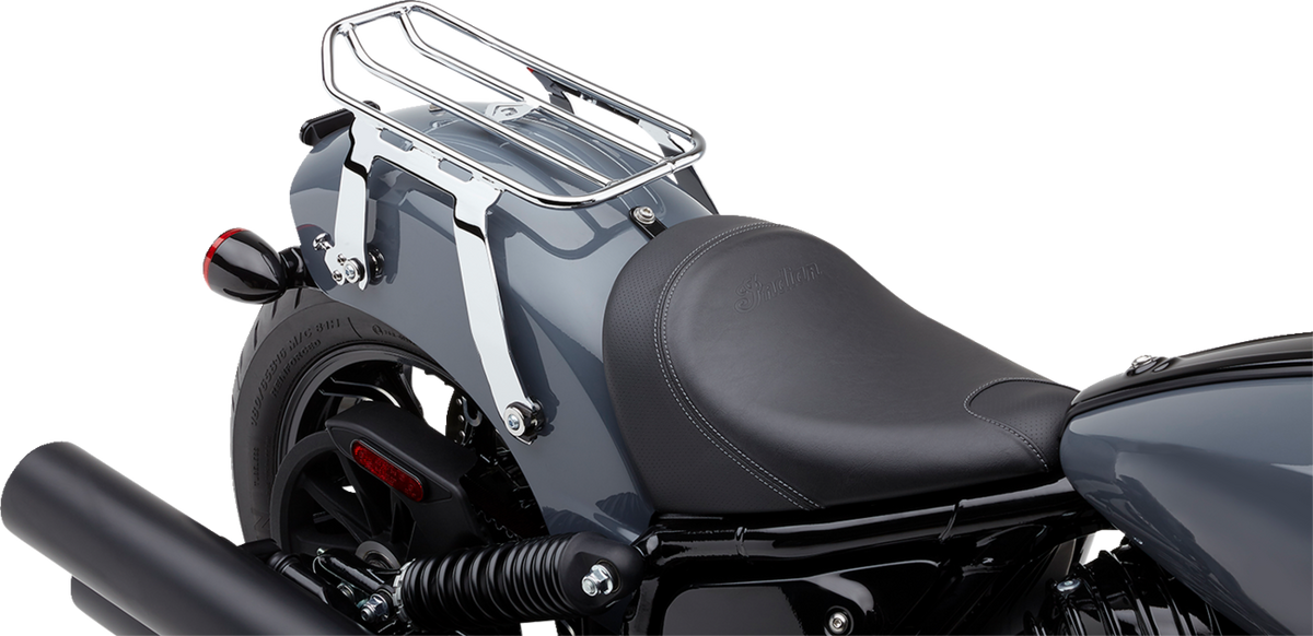 Solo Luggage Rack - Chrome - Chieftain