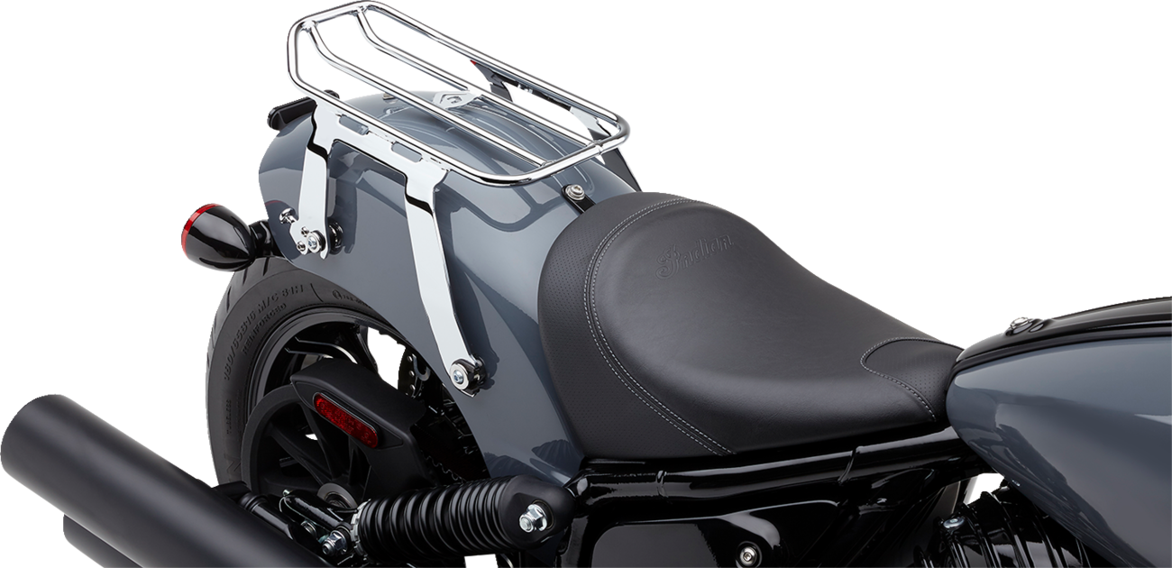 Solo Luggage Rack - Chrome - Chieftain