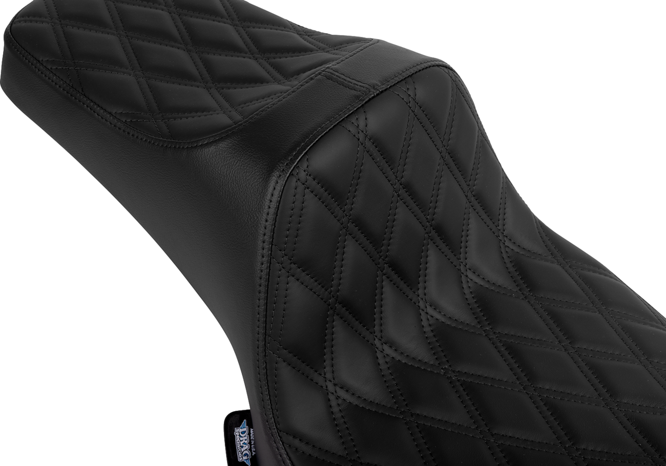 Predator III 2-Up Seat - Vinyl/Solar Leather - Double Diamond - Chieftain '25/Challenger '20-'25