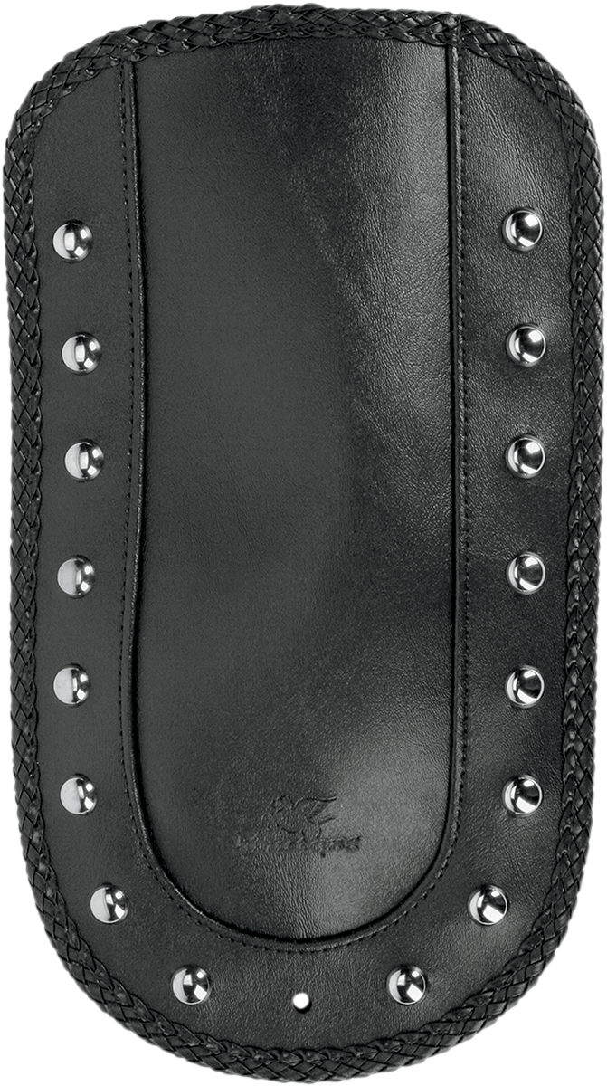 Fender Bib - Smooth Chrome-Studded - Black - HD Softail