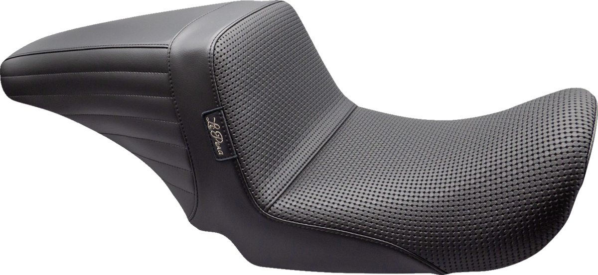 Kickflip Up Front Seat - Basketweave - Black - Dyna '06-'17