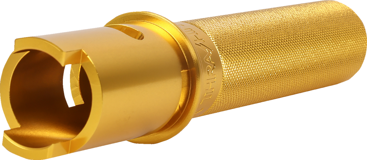 Throttle Tube - Knurled - 1" - Gen 2 TBW - Gold