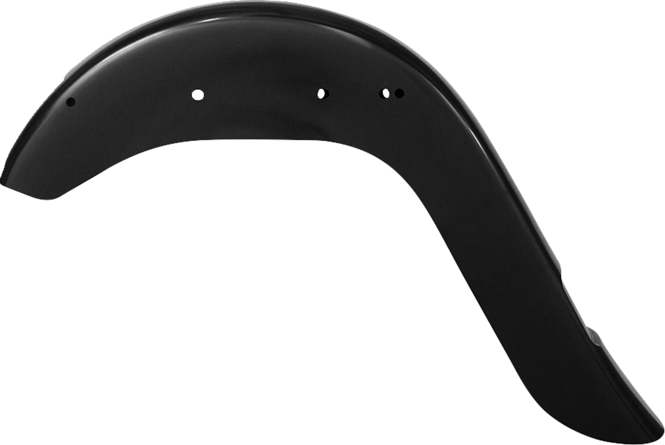Benchmark Rear Fender - Vicla - Frenched - 9" Extended Rear - Black