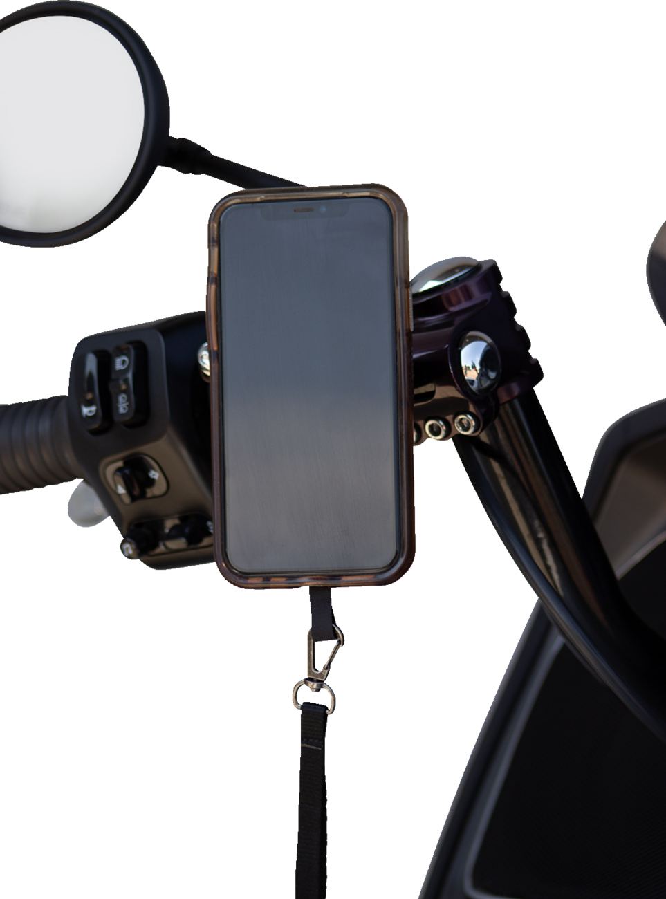 iOmount™ For Indian - Ambidextrous Mount - Black - Challenger/Pursuit