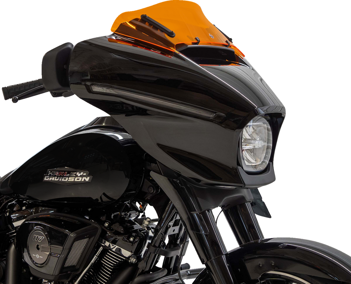 Kolor Flare® Windshield - 6-1/2" - Orange - '23-'25 FLHX