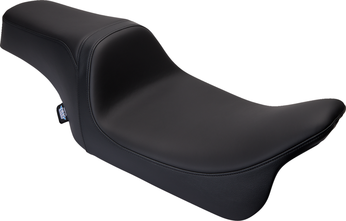 Predator 1Up Seat - Solar Leather - Black - Smooth - FLH '08-'23
