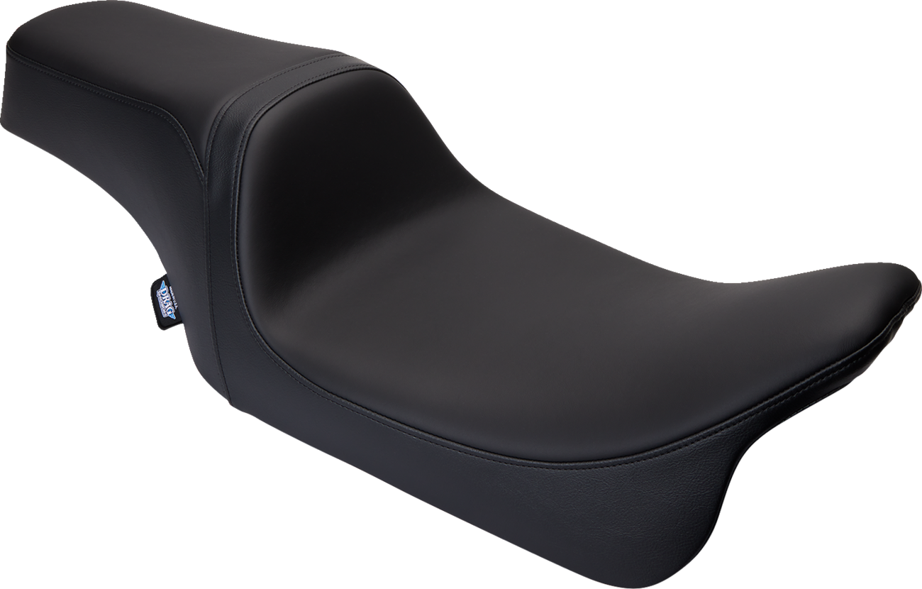 Predator 1Up Seat - Solar Leather - Black - Smooth - FLH '08-'23